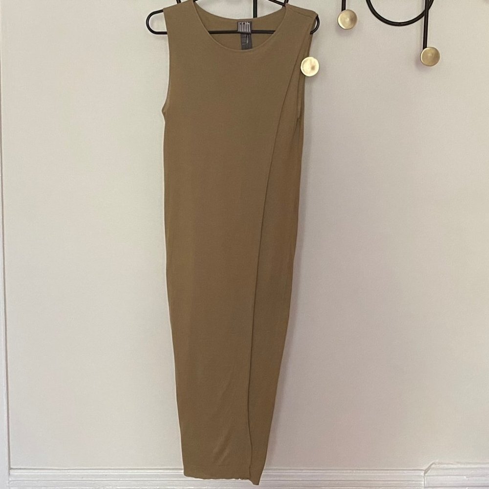 LILITH Layered Cotton Maxi Dress